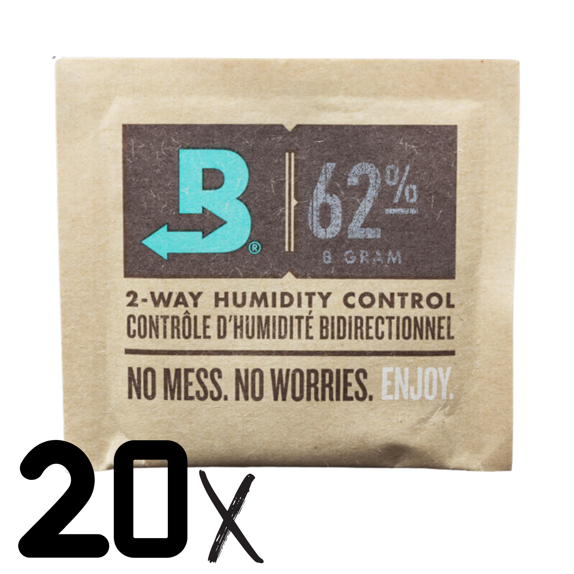 58%/62% - 4g bis 8g Boveda Hygro-Pack Feuchtigkeit - Feuchtigkeitskontrolle - Aufbewahrung von Kräutern - humidity pack - Luftfeuchtigkeit