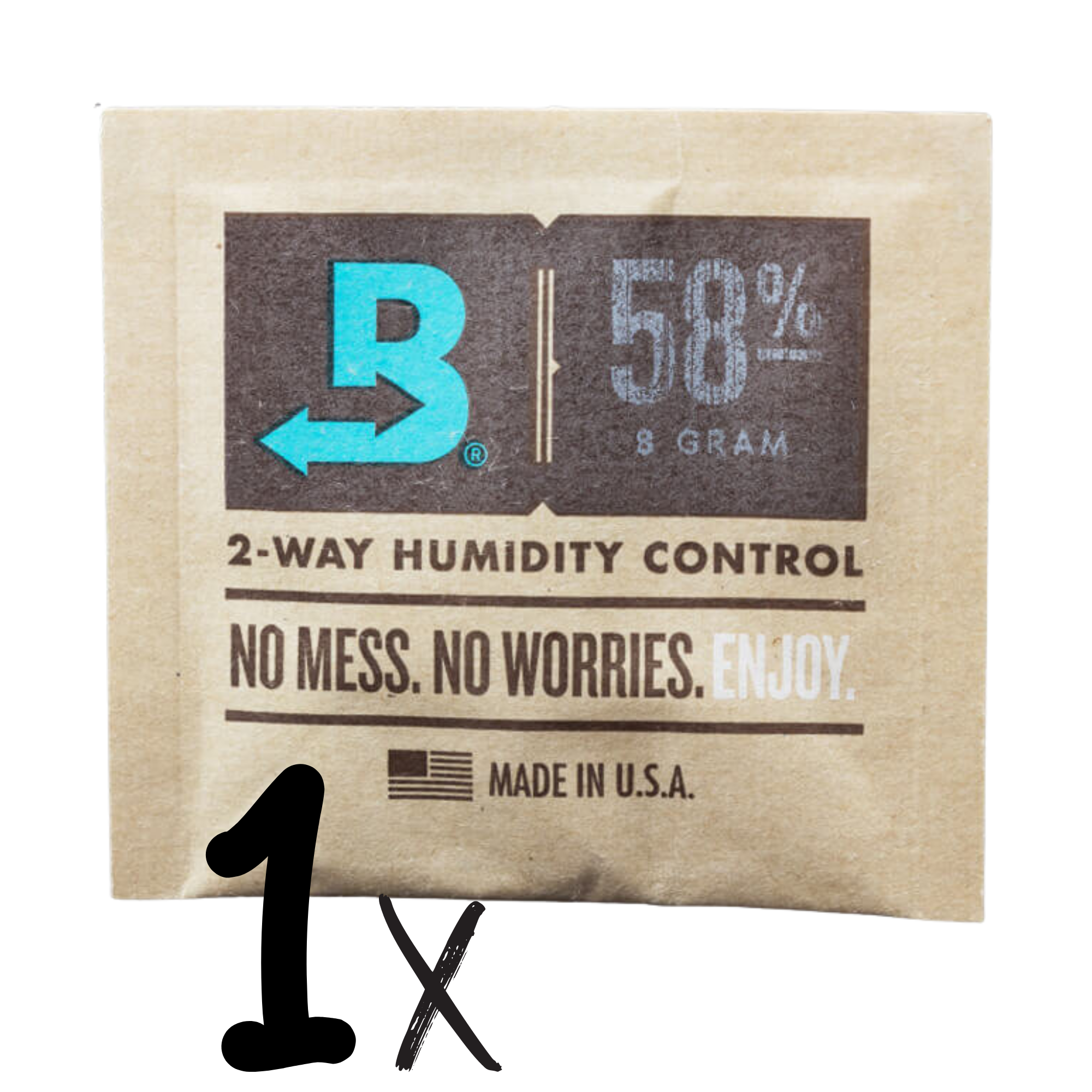 58%/62% - 4g bis 8g Boveda Hygro-Pack Feuchtigkeit - Feuchtigkeitskontrolle - Aufbewahrung von Kräutern - humidity pack - Luftfeuchtigkeit