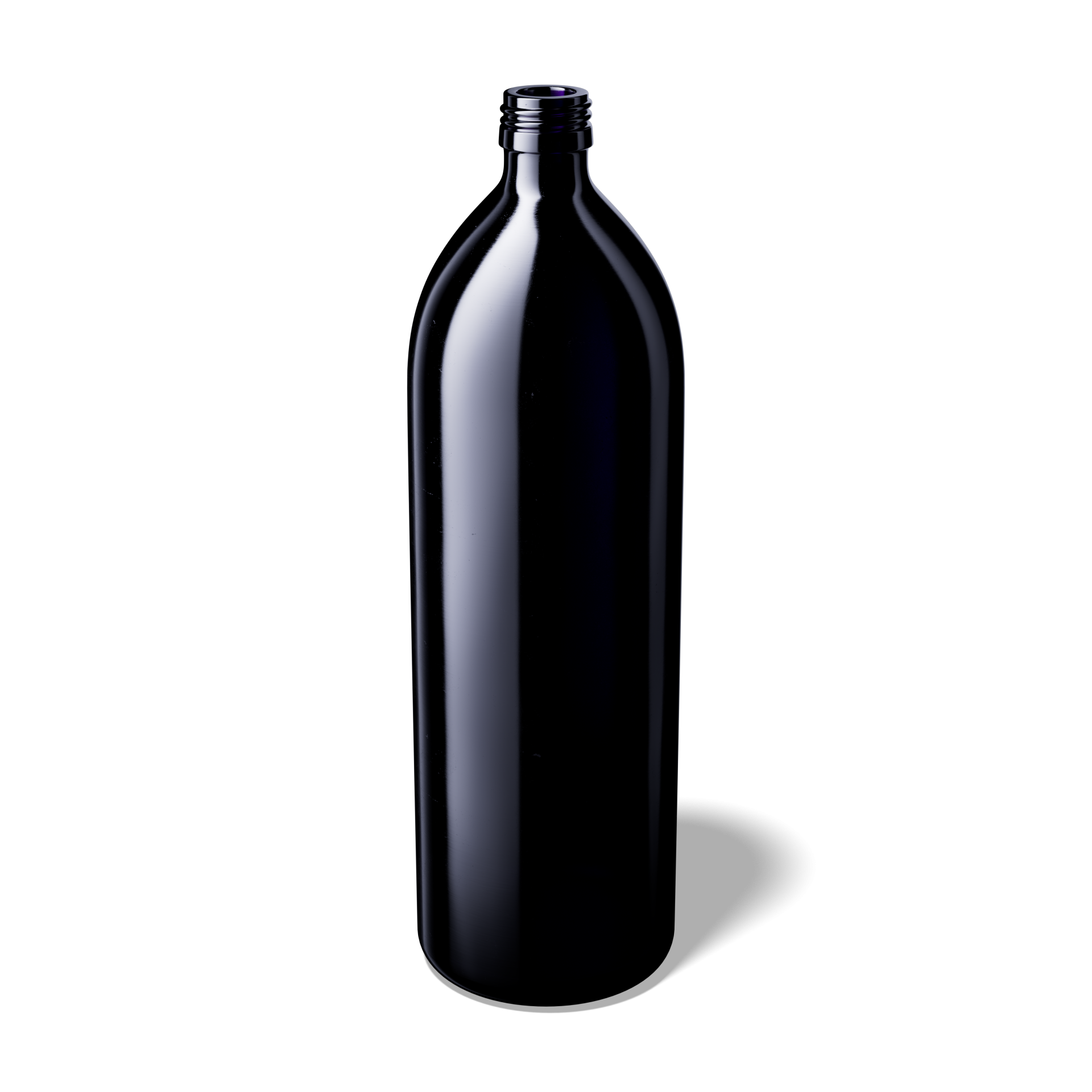 MIRON Aquarius 1000ml Wasserflasche - SM130021-204 inkl. Verschluss - RGB43D1A001-200 besserer UV-Schutz als Braunglas! - aqua bottle