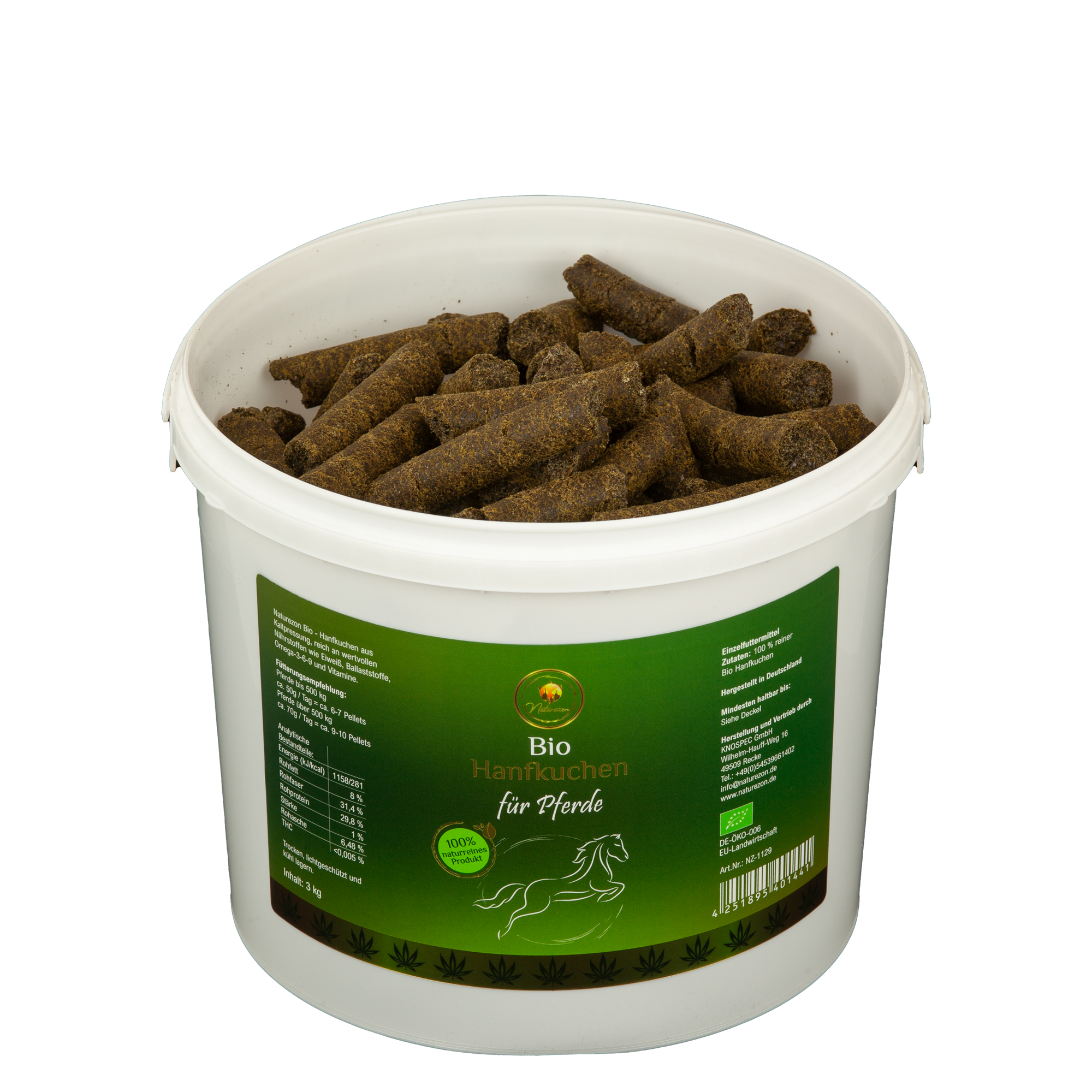 (Pressung 11.04.2025) - Bio Hanfkuchen 3kg - Vorbestellung - 100% Natürlich - Wöchentliche Produktion