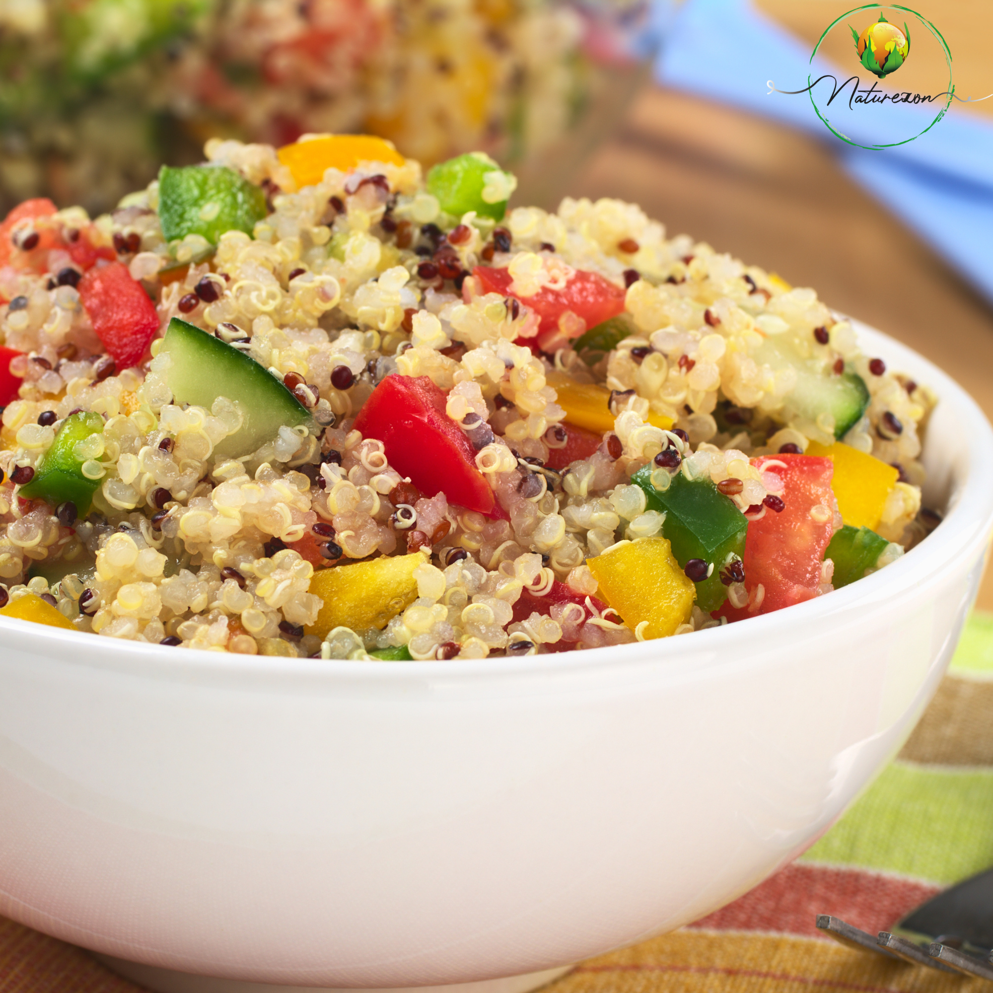 Bunter Quinoa-Salat