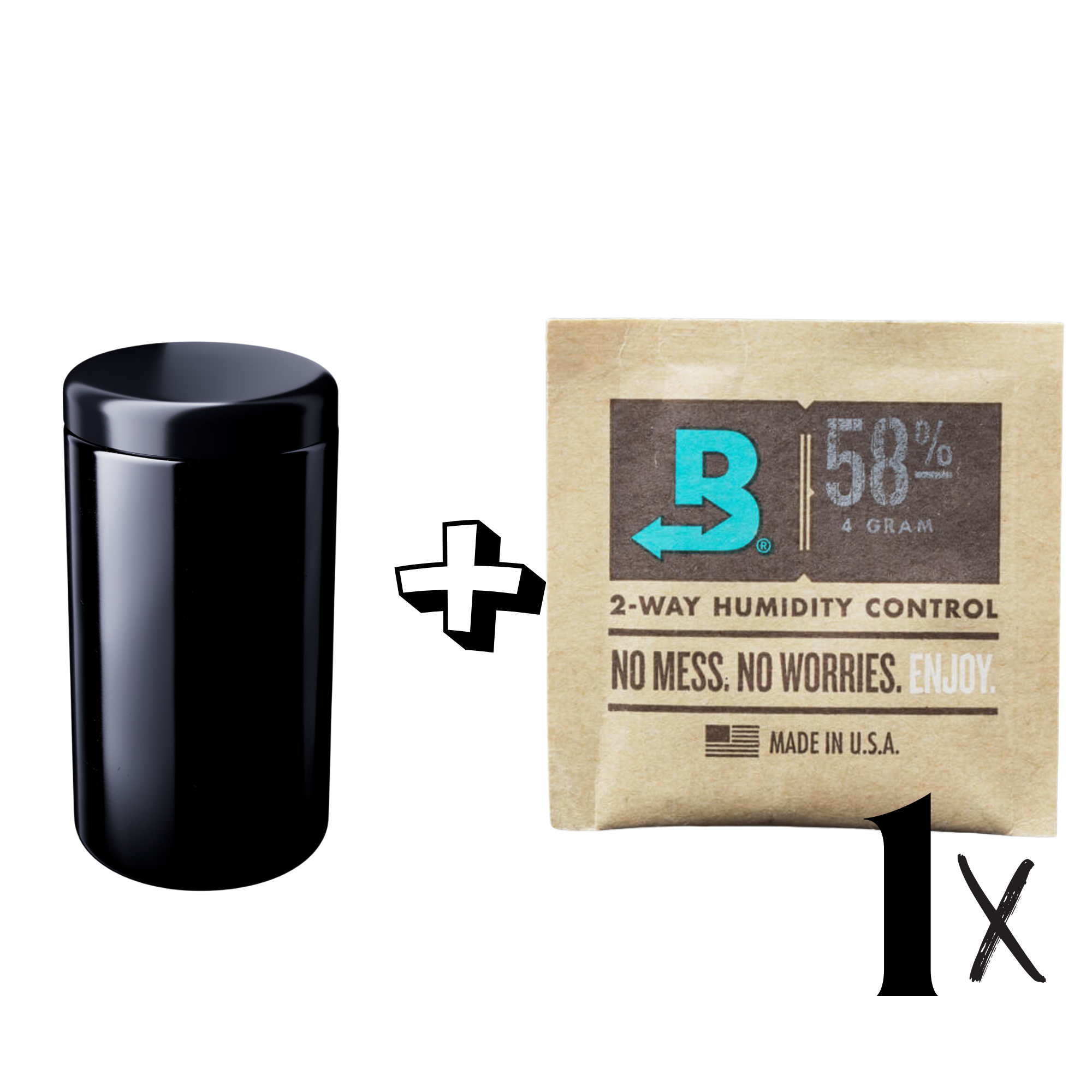 Boveda Hygro-Pack Feuchtigkeit von 58% oder 62% in Größen 8g mit MIRON Violettglas SATURN Weithalsglas, UV-Schutz, Weithalsglas, Aufbewahrung, Luftdichtes Glas und geruchsdichter Behälter