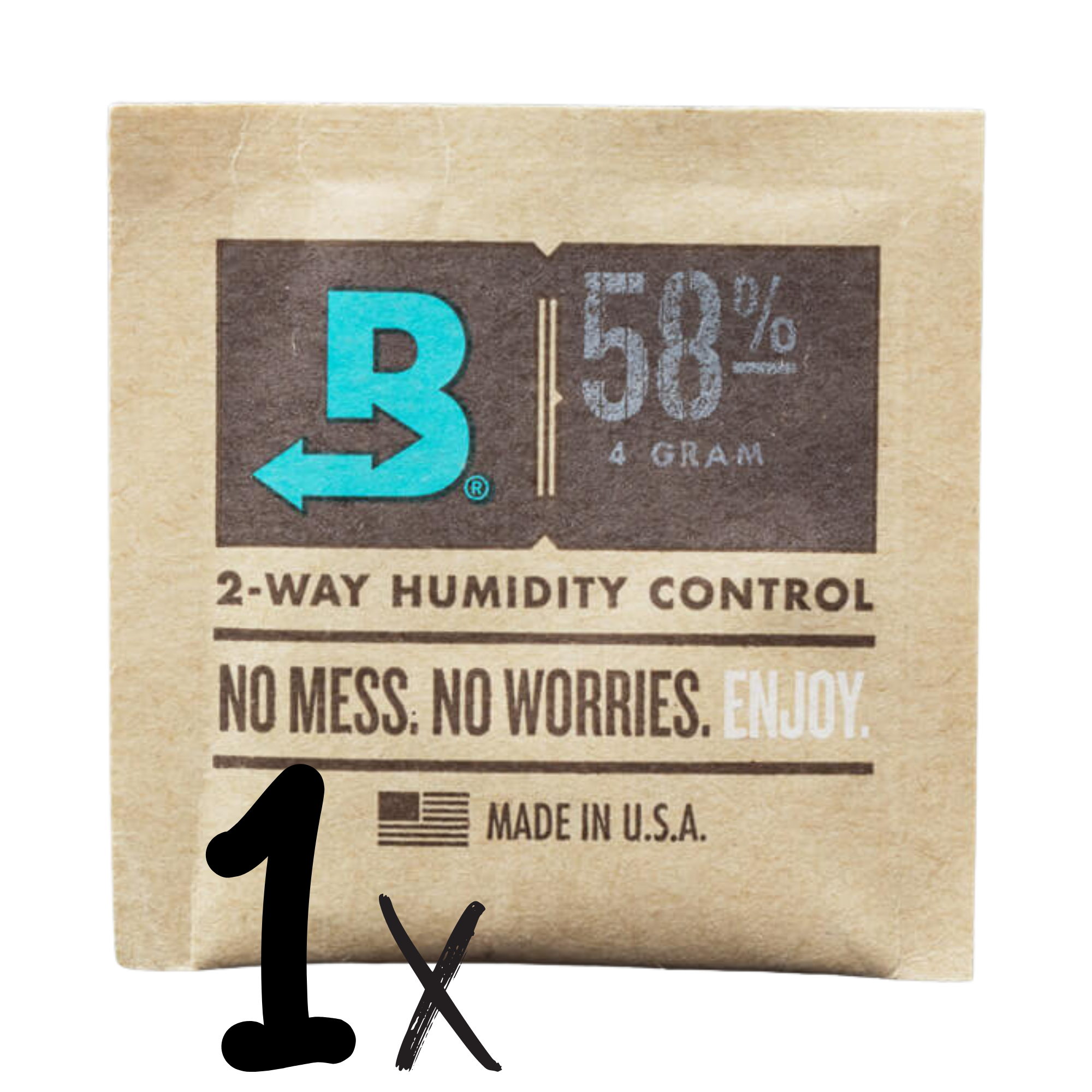 58%/62% - 4g bis 8g Boveda Hygro-Pack Feuchtigkeit - Feuchtigkeitskontrolle - Aufbewahrung von Kräutern - humidity pack - Luftfeuchtigkeit