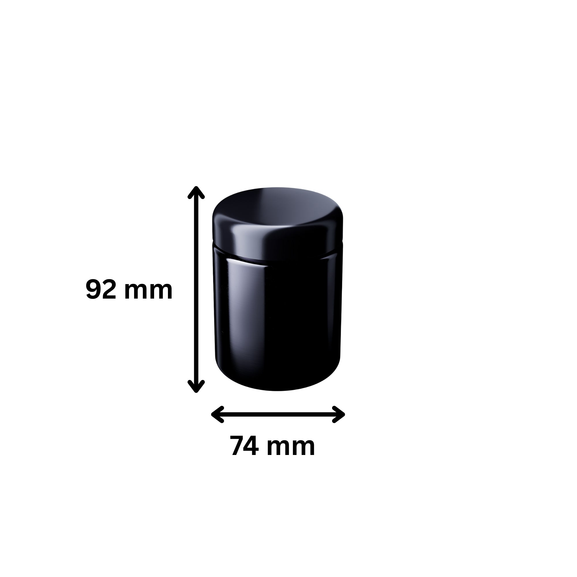 MIRON Saturn 4x 250ml Weithalsdose - EGA35A1A001-200 inkl. Deckel und Originalitätssiegel - SM140009-204 UV-Glas, luftdicht, geruchsneutral