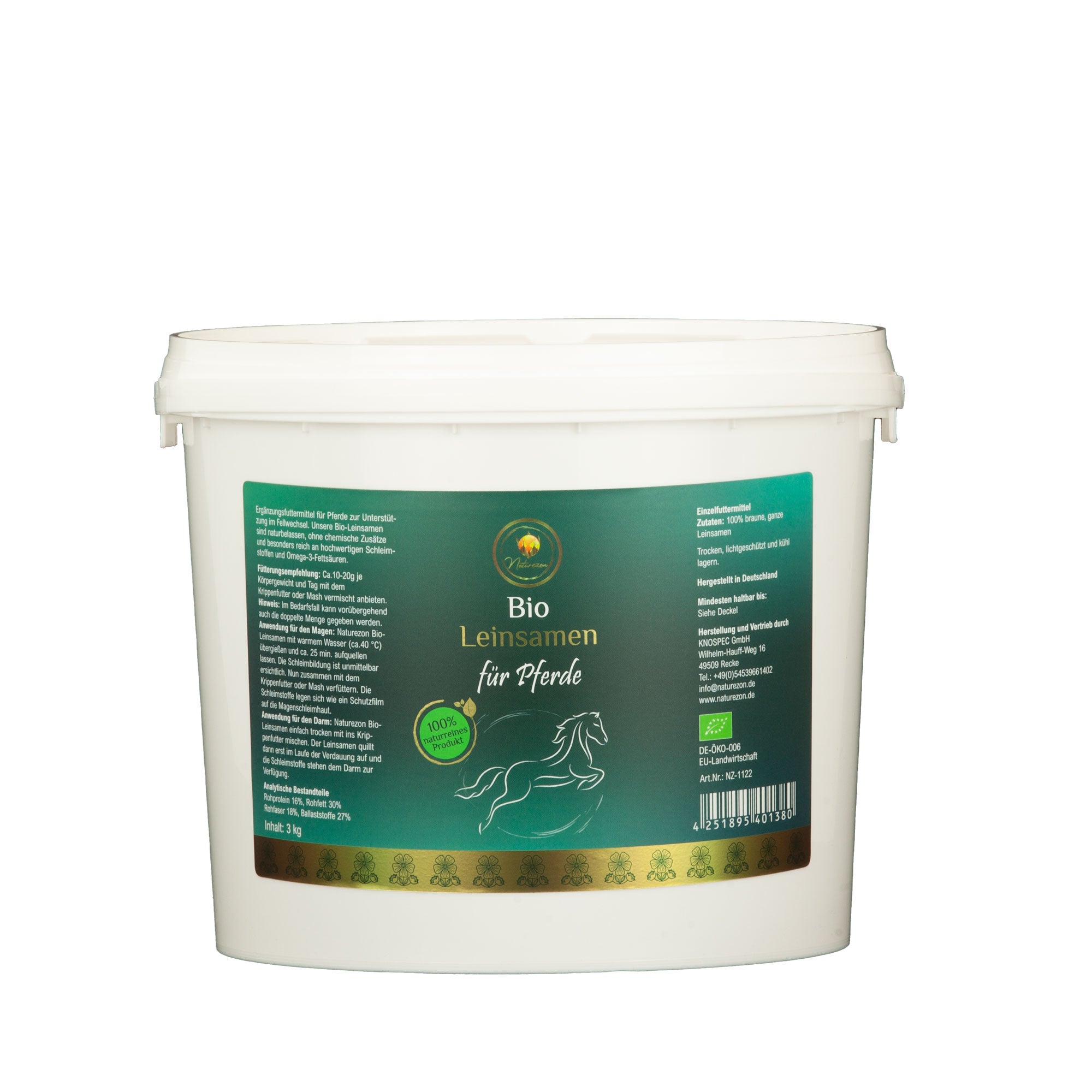 Pferde Bio Leinsamen 3kg