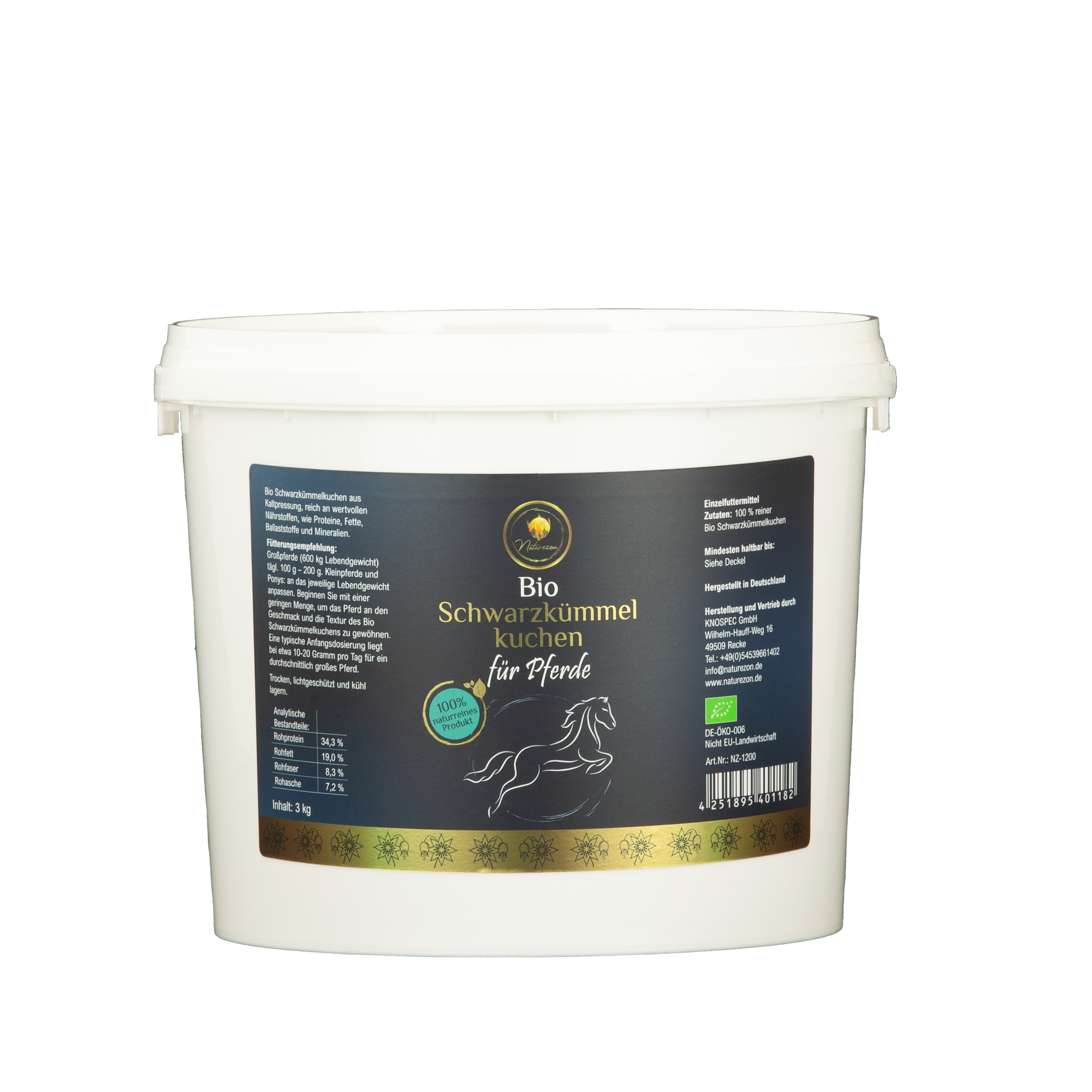 (Pressung 08.08.2025) - Bio Schwarzkümmelkuchen 3 kg - Vorbestellung - 100% Natürlich - Wöchentliche Produktion