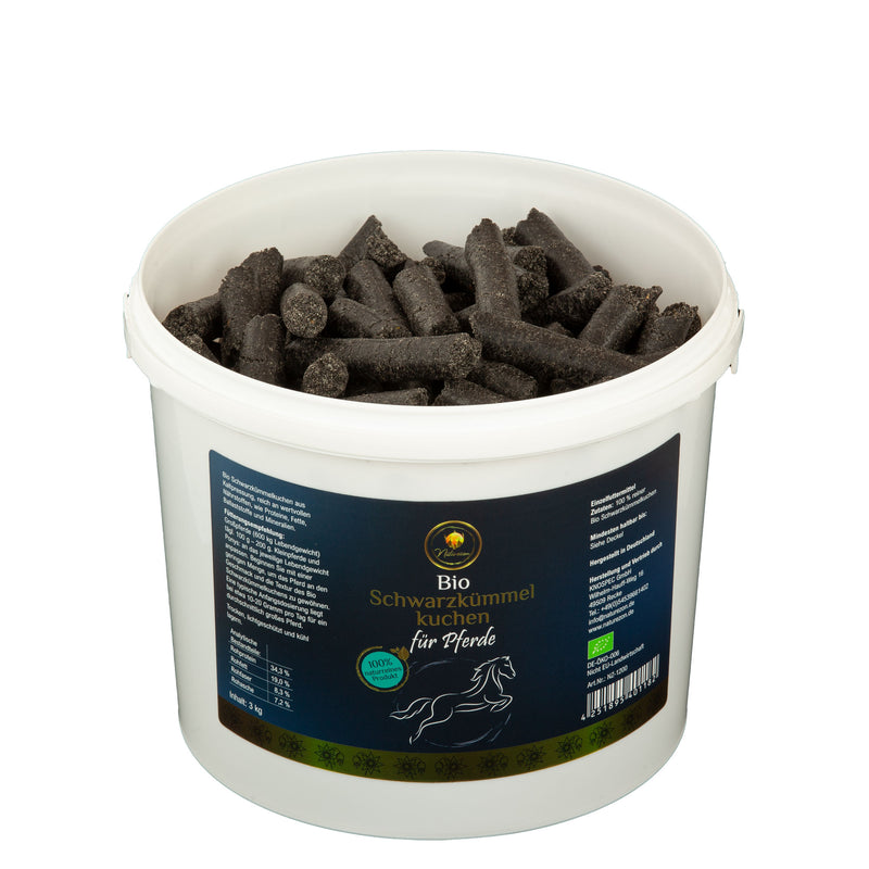 (nächste Pressung 09.07.) - frisches Bio Schwarzkümmelkuchen 3kg von Naturezon - frisch gepresst nach Bestellung
