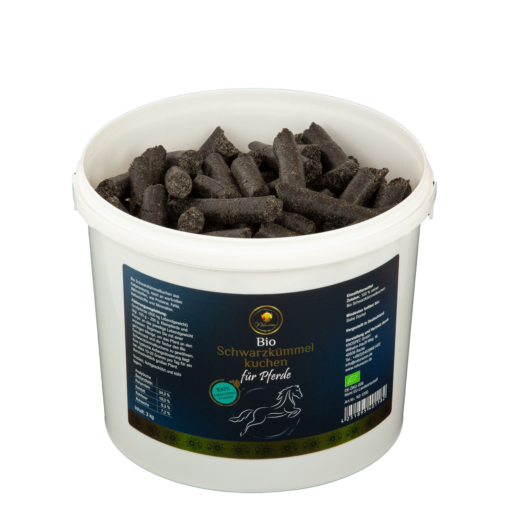 (Pressung 08.08.2025) - Bio Schwarzkümmelkuchen 3 kg - Vorbestellung - 100% Natürlich - Wöchentliche Produktion